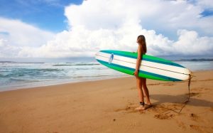 Fitness tips for first time surfers